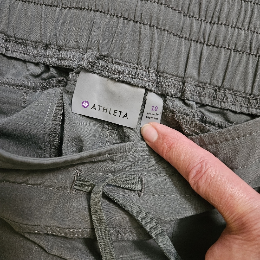 Athleta - Jogger like capri pants. - Picture 2 of 3